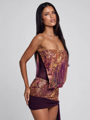 SURA MINI DRESS CELINE