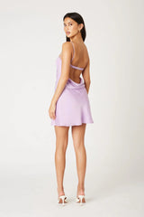 Satin Bustier Mini Dress
