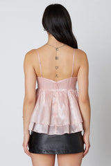 Organza Babydoll Top
