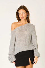 Slouchy Knit Sweater
