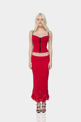 THE RUBY SLIP SKIRT