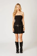 Dropwaist Strapless Dress