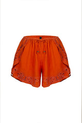 Flow Short Embroidery
