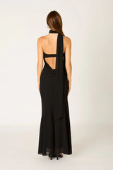 Strapless Chiffon Gown