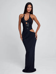 Vyorix MUTIA MAXI DRESS NAVY