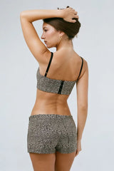 THE CHRISTINA BRALETTE IN MICRO CHEETAH
