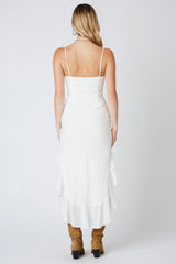 High Low Ruffled Dress