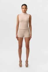 Cable Knit Hot Pants