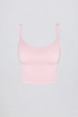 Super Sculpt Seamless Longline Camisole Top in Powder Pink