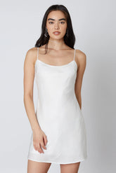 Bias Mini Dress