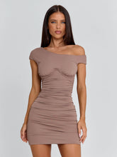 Vyorix MADISON MINI DRESS TAN