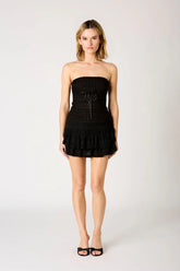Smocked Tiered Mini Skort