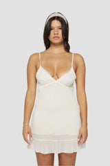 THE BUTTERFLY DRESS IN IVORY