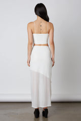 Mesh Maxi Skirt
