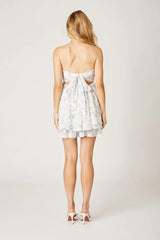 Organza Double Layered Mini Dress