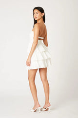 Tiered Mini Dress