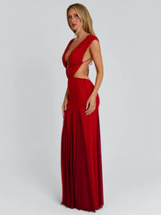 Vyorix THESSA MAXI DRESS RED