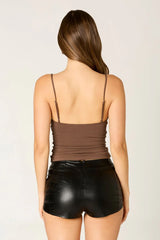 Embellished Jersey Cami Top