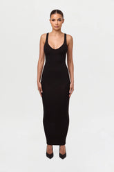 Smooth Sculpt Tank Midi Dress