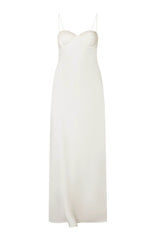 Satin Bustier Gown