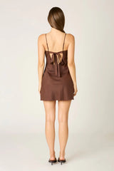 Satin Cami Mini Dress