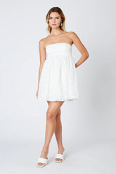 Organza Mini Dress