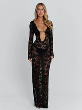 Vyorix MARIEL MAXI DRESS BLACK