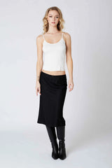 Knee Length Bias Skirt
