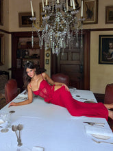 Vyorix BECK MAXI DRESS RED