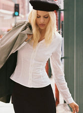 Fogler Classic White Shirt – Timeless Button-Up for Effortless Style