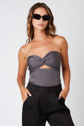 Cut Out Cropped Top