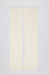 Leg Warmers in Soft White