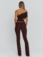 OMAY JUMPSUIT CHOCOLATE