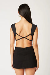 Backless top