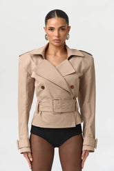 Suiting Seam Hot Pants