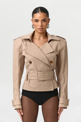 Suiting Seam Hot Pants