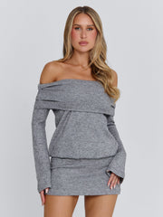 Vyorix KYOLA MINI DRESS GREY