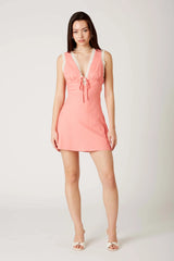 Linen Mini Dress