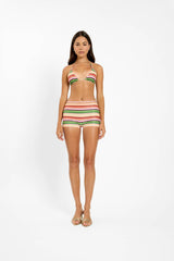 Swim Short | Emerald Stripe