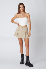 Strapless Corset Top