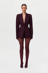High Waist Suited Shorts