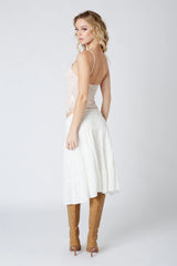 Tiered Midi Skirt