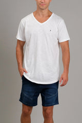 Slub V Tee