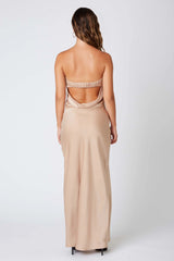 Strapless Bias Gown