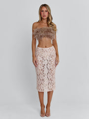 Vyorix TERISA TOP TAUPE