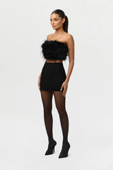 Ruffle My Feathers Tube Top