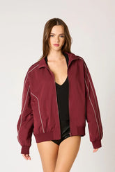 Nylon Bomber Jacket