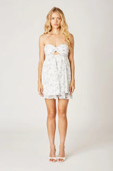 Organza Double Layered Mini Dress