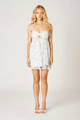 Organza Double Layered Mini Dress
