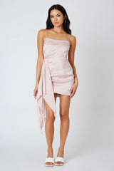 Satin Mini Dress